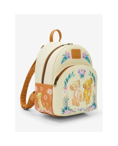 Sac à dos Loungefly - Le Roi Lion Simba & Nala Floral