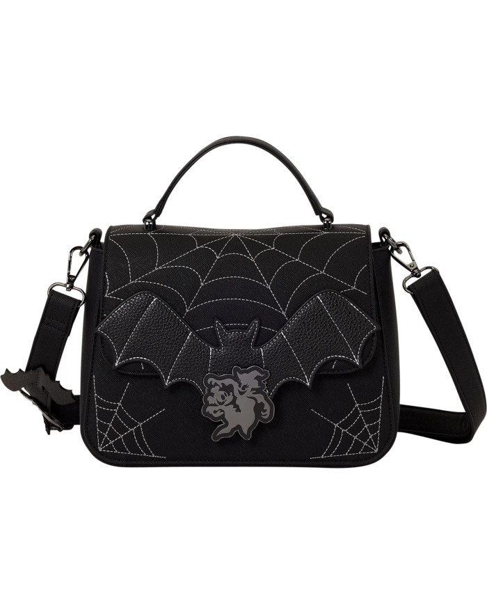 Sac à bandoulière Loungefly - Mickey & Minnie Spiderweb & Bats