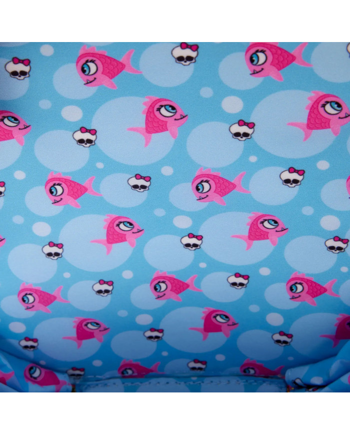 Sac à bandoulière Loungefly - Monster High Lagoona Blue Lenticular