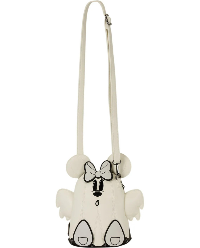 Sac à bandoulière Loungefly - Mickey & Minnie Mouse Ghost Glow Figural