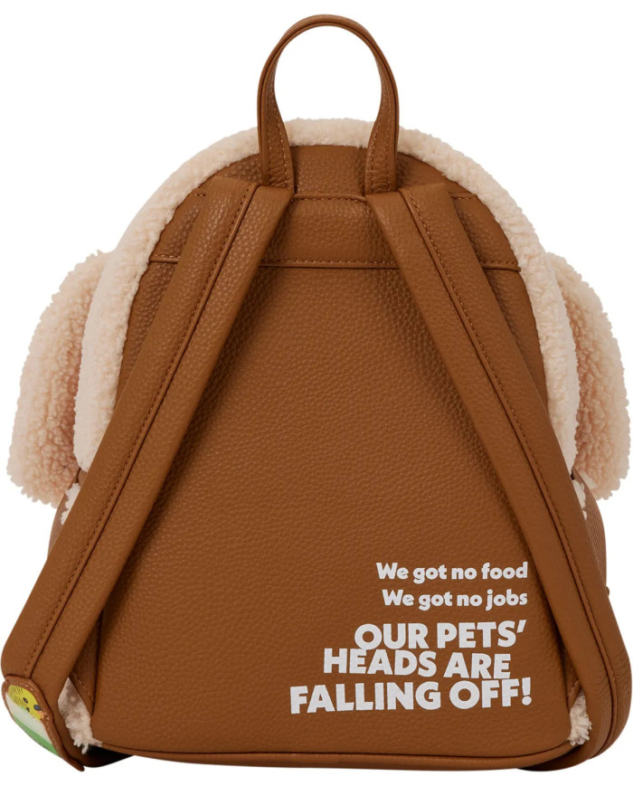 Sac à dos Loungefly - Dumb & Dumber Mutts Cutts Van Glow Plush