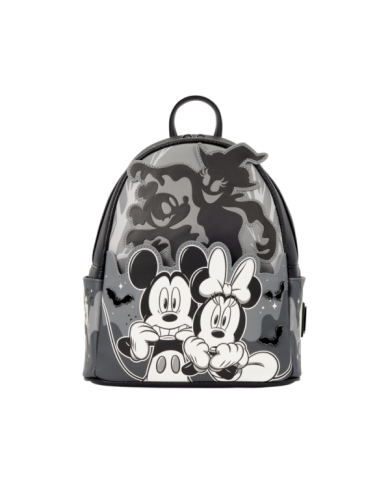 Sac à dos Loungefly - Mickey & Minnie Ghost Light-Up Glow