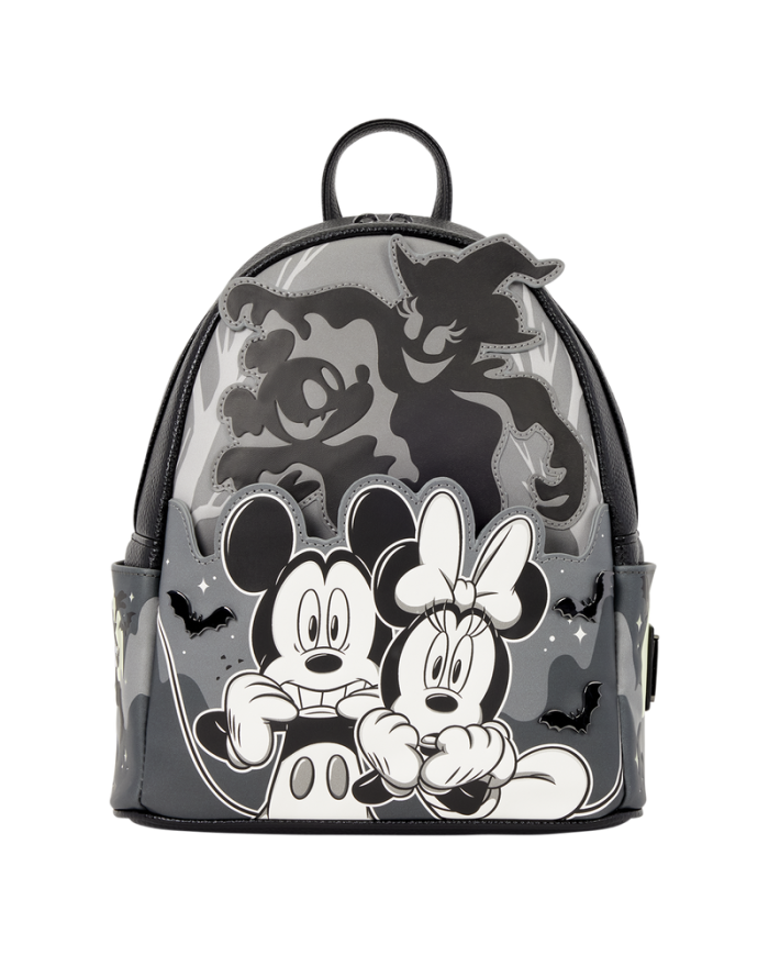 Sac à dos Loungefly - Mickey & Minnie Ghost Light-Up Glow