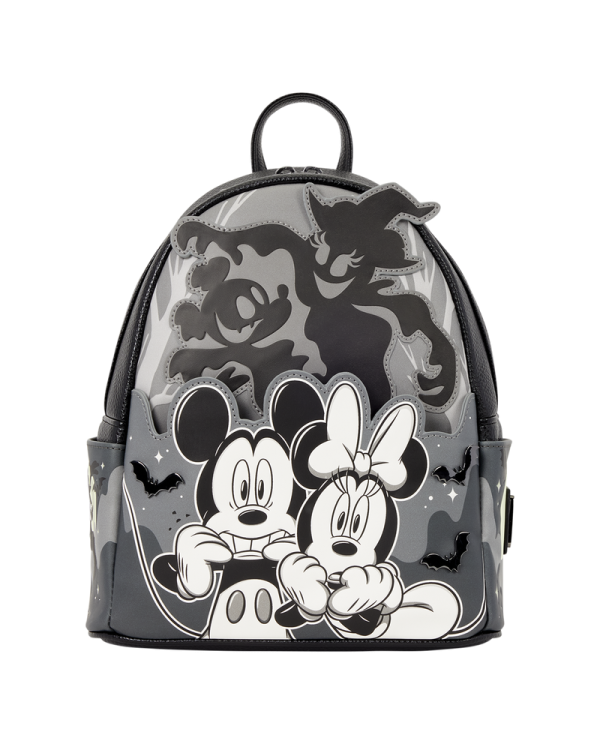 Sac à dos Loungefly - Mickey & Minnie Ghost Light-Up Glow