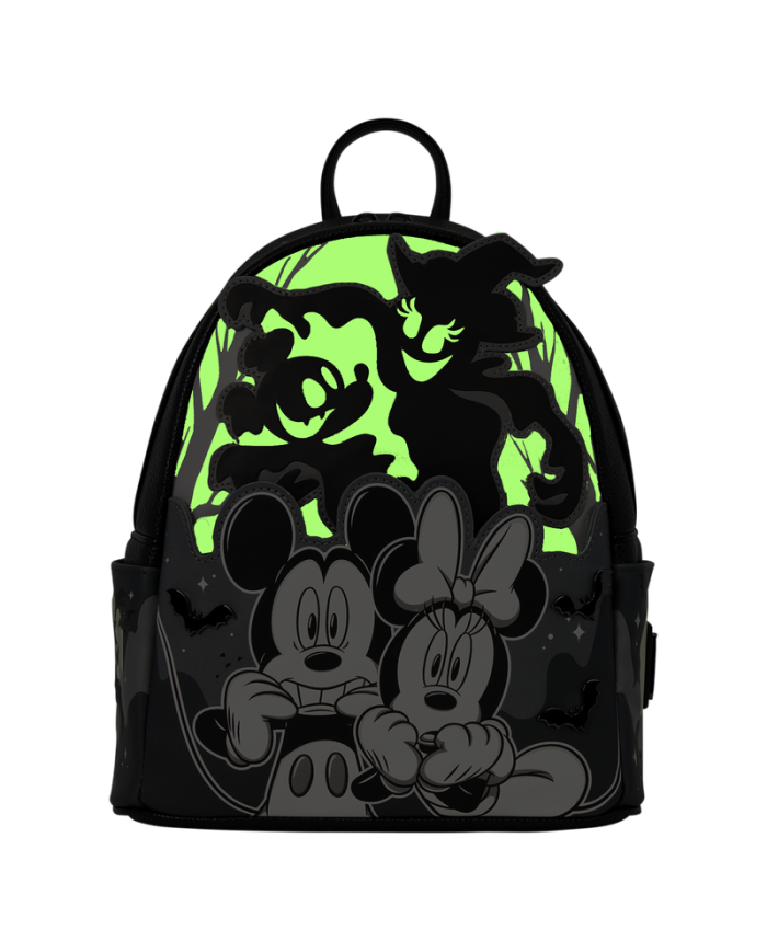 Sac à dos Loungefly - Mickey & Minnie Ghost Light-Up Glow
