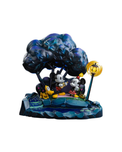 Statuette Iron Studios - Mickey, Minnie and Pluto's Day at the Park - Disney Classics - Deluxe Art Scale 1/10
