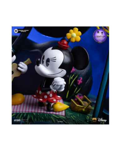 Statuette Iron Studios - Mickey, Minnie and Pluto's Day at the Park - Disney Classics - Deluxe Art Scale 1/10