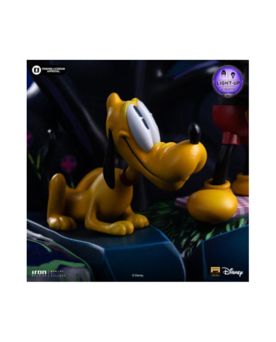 Statuette Iron Studios - Mickey, Minnie and Pluto's Day at the Park - Disney Classics - Deluxe Art Scale 1/10