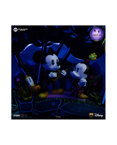 Statuette Iron Studios - Mickey, Minnie and Pluto's Day at the Park - Disney Classics - Deluxe Art Scale 1/10