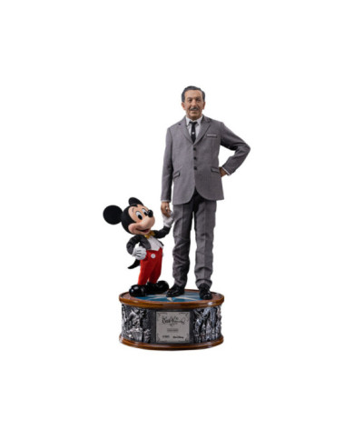 Statuette Iron Studios - Walt Disney & Mickey Mouse - Disney Classics - Legacy Replica 1/4