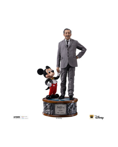 Statuette Iron Studios - Walt Disney & Mickey Mouse - Disney Classics - Legacy Replica 1/4