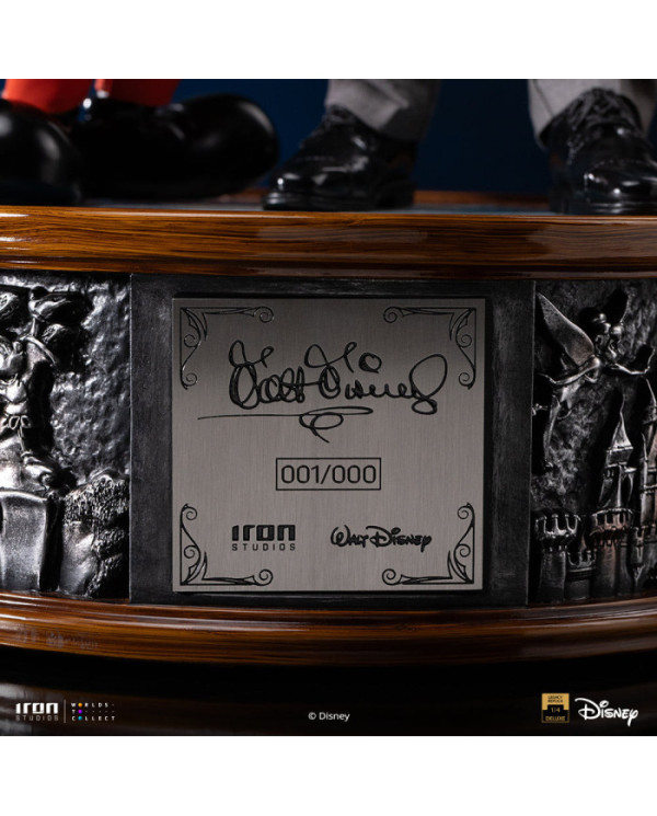 Statuette Iron Studios - Walt Disney & Mickey Mouse - Disney Classics - Legacy Replica 1/4
