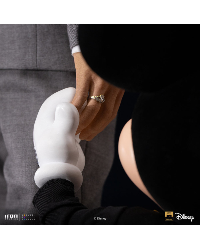 Statuette Iron Studios - Walt Disney & Mickey Mouse - Disney Classics - Legacy Replica 1/4