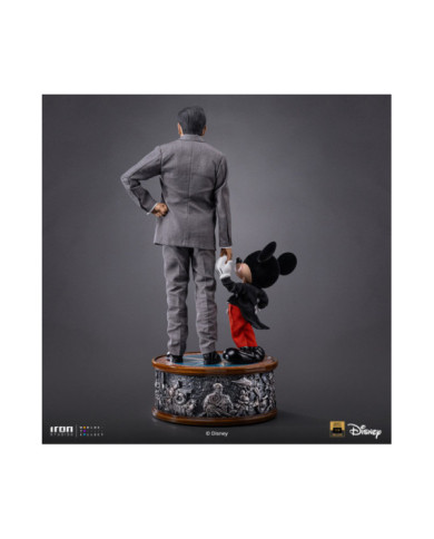 Statuette Iron Studios - Walt Disney & Mickey Mouse - Disney Classics - Legacy Replica 1/4