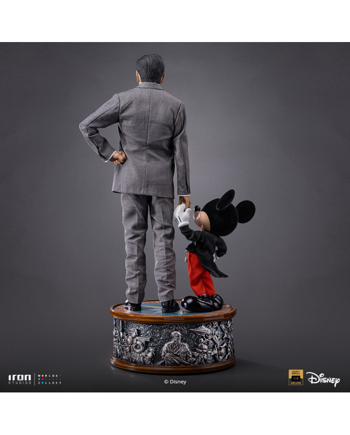 Statuette Iron Studios - Walt Disney & Mickey Mouse - Disney Classics - Legacy Replica 1/4