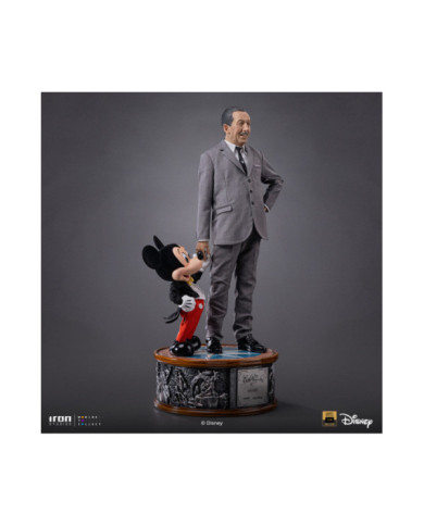 Statuette Iron Studios - Walt Disney & Mickey Mouse - Disney Classics - Legacy Replica 1/4