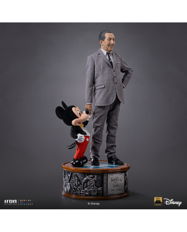 Statuette Iron Studios - Walt Disney & Mickey Mouse - Disney Classics - Legacy Replica 1/4