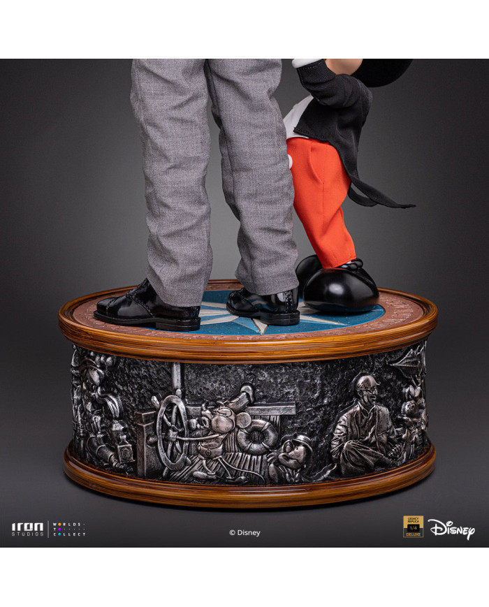 Statuette Iron Studios - Walt Disney & Mickey Mouse - Disney Classics - Legacy Replica 1/4