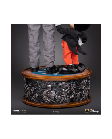 Statuette Iron Studios - Walt Disney & Mickey Mouse - Disney Classics - Legacy Replica 1/4