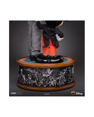 Statuette Iron Studios - Walt Disney & Mickey Mouse - Disney Classics - Legacy Replica 1/4