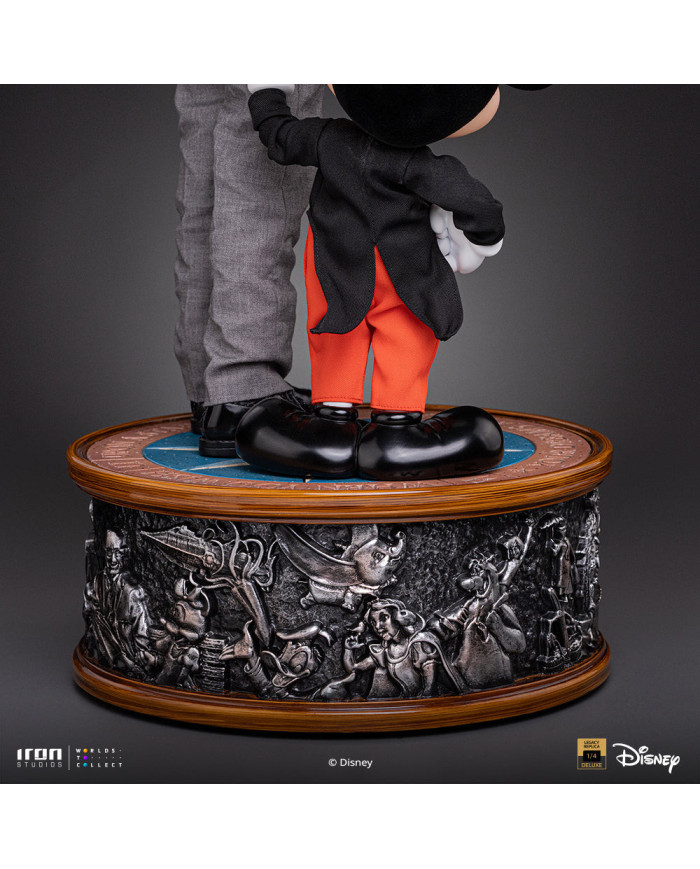 Statuette Iron Studios - Walt Disney & Mickey Mouse - Disney Classics - Legacy Replica 1/4