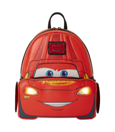 Sac à dos Loungefly - Cars 20th Anniversary Flash McQueen Cosplay Light-Up Lenticular