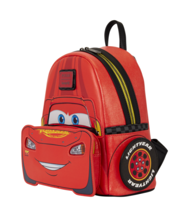 Sac à dos Loungefly - Cars 20th Anniversary Flash McQueen Cosplay Light-Up Lenticular