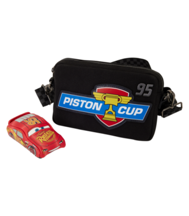 Sac à bandoulière Loungefly - Cars 20th Anniversary Piston Cup Sling