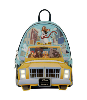 Sac à dos Loungefly - Oliver et Compagnie Taxi Cab Light-Up