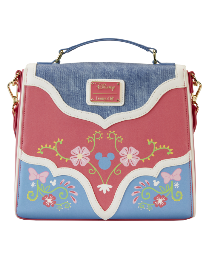Sac à bandoulière Loungefly - Western Mickey & Minnie Fringe