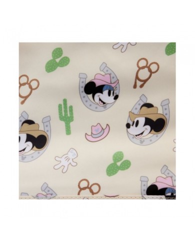 Sac à bandoulière Loungefly - Western Mickey & Minnie Fringe