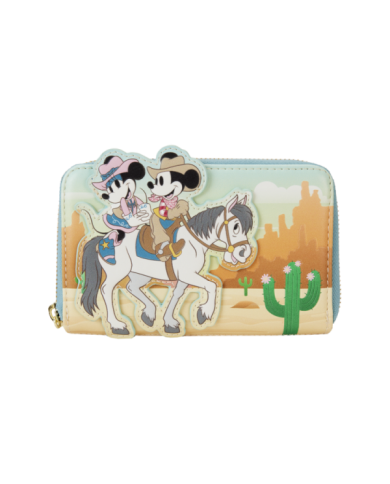 Portefeuille Loungefly - Western Mickey & Minnie