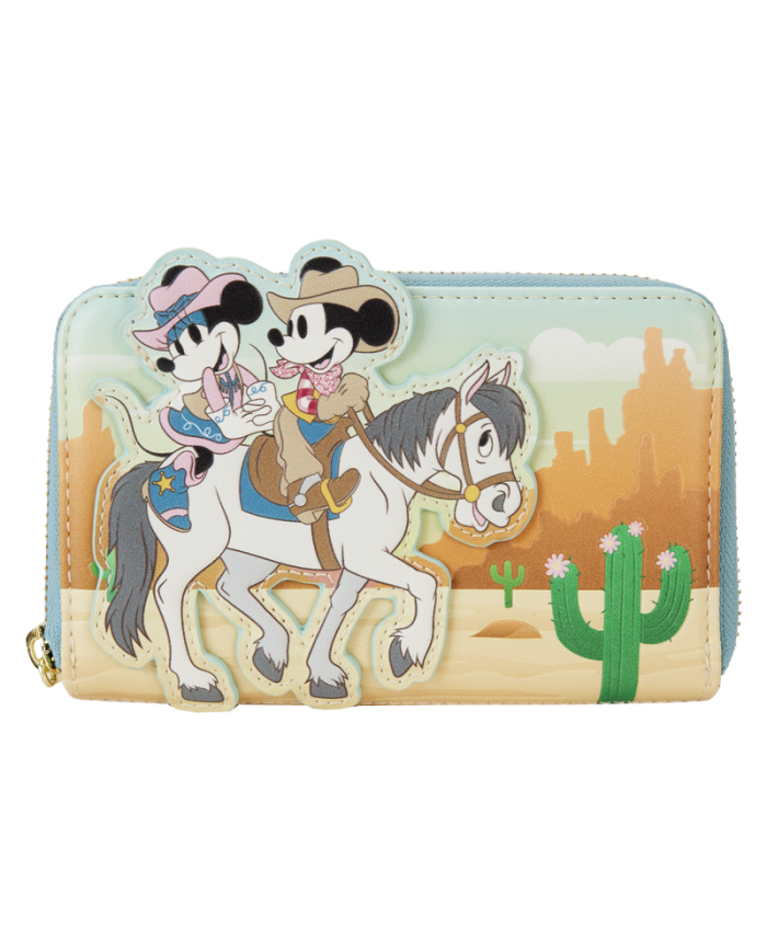 Portefeuille Loungefly - Western Mickey & Minnie