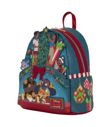 Sac à dos Loungefly - Lilo & Stitch Holiday Celebration