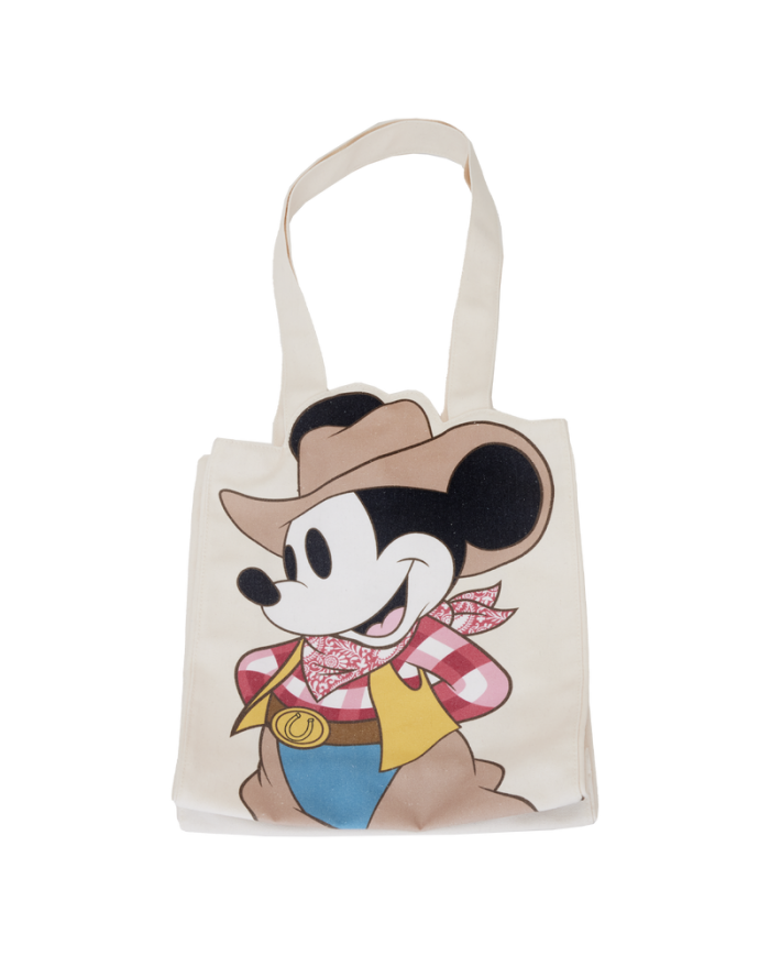 Tote Bag Loungefly - Western Mickey Mouse Canvas