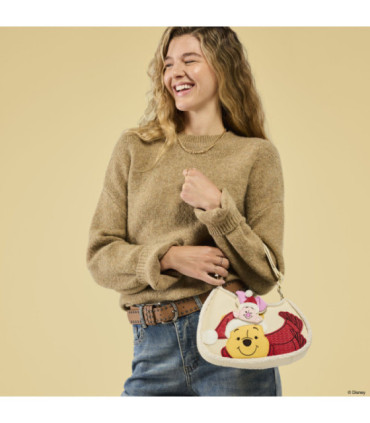 Sac à bandoulière Loungefly - Winnie the Pooh and Piglet Holiday