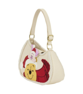Sac à bandoulière Loungefly - Winnie the Pooh and Piglet Holiday
