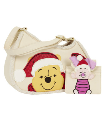 Sac à bandoulière Loungefly - Winnie the Pooh and Piglet Holiday