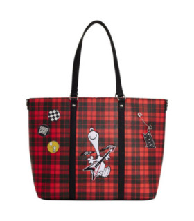 Tote Bag Loungefly - Peanuts Punk Snoopy Grunge
