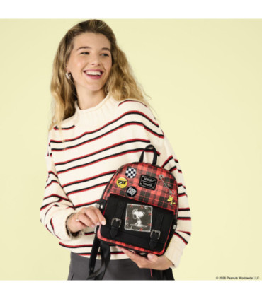 Sac à dos Loungefly - Peanuts Punk Snoopy Grunge
