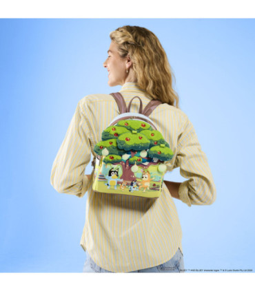 Sac à dos Loungefly - Bluey's Backyard Light-Up