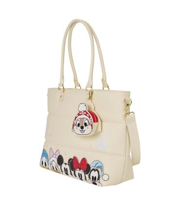 Tote Bag Loungefly - Mickey & Friends Holiday Snow