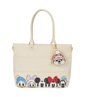 Tote Bag Loungefly - Mickey & Friends Holiday Snow