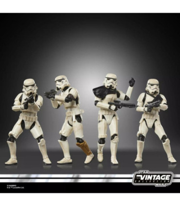 Pack 4 figurines Remnant Stormtrooper  Star Wars Hasbro