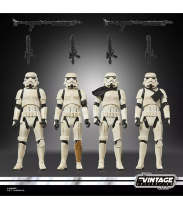 Pack 4 figurines Remnant Stormtrooper  Star Wars Hasbro