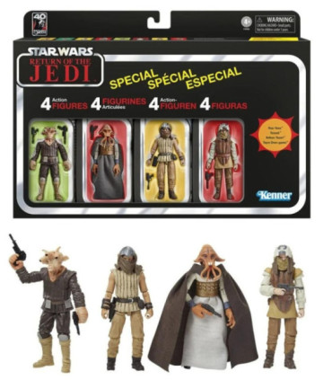 Pack 4 figurines Jabba's Court  Star Wars Hasbro