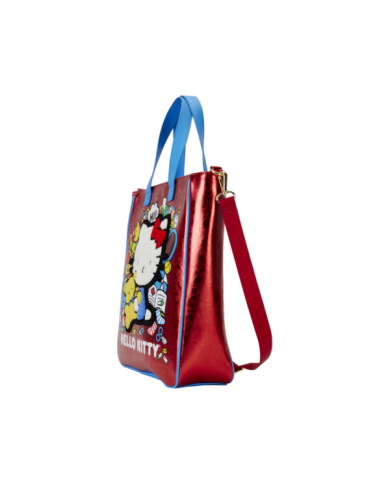 Tote Bag Loungefly - Sanrio Hello Kitty 50ème Anniversaire Metallic with Coin Bag