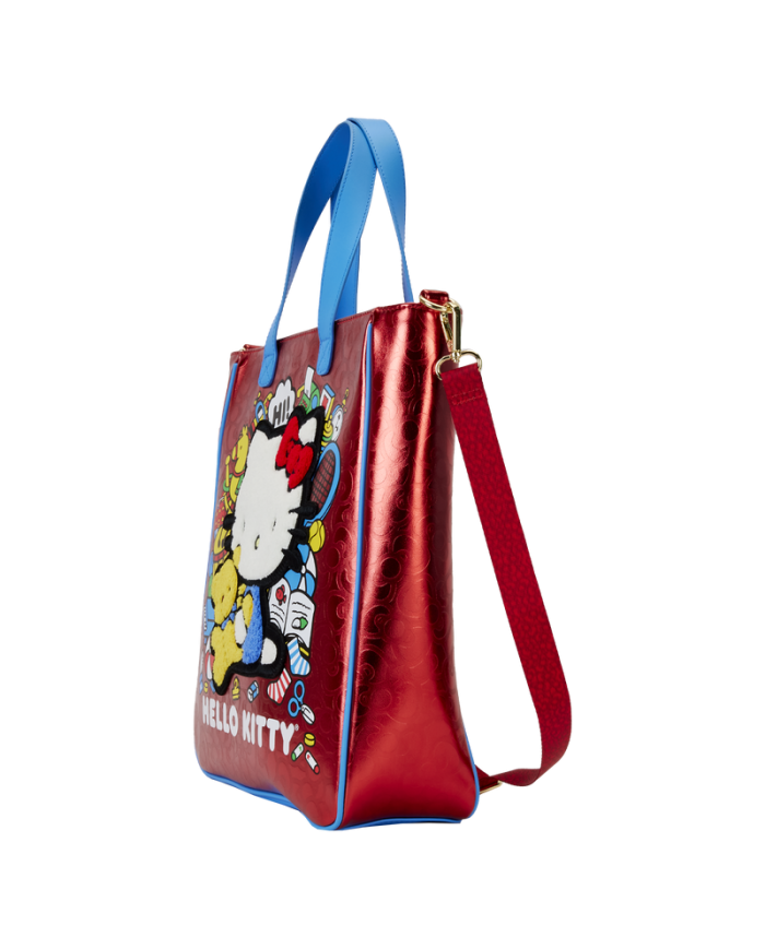 Tote Bag Loungefly - Sanrio Hello Kitty 50ème Anniversaire Metallic with Coin Bag