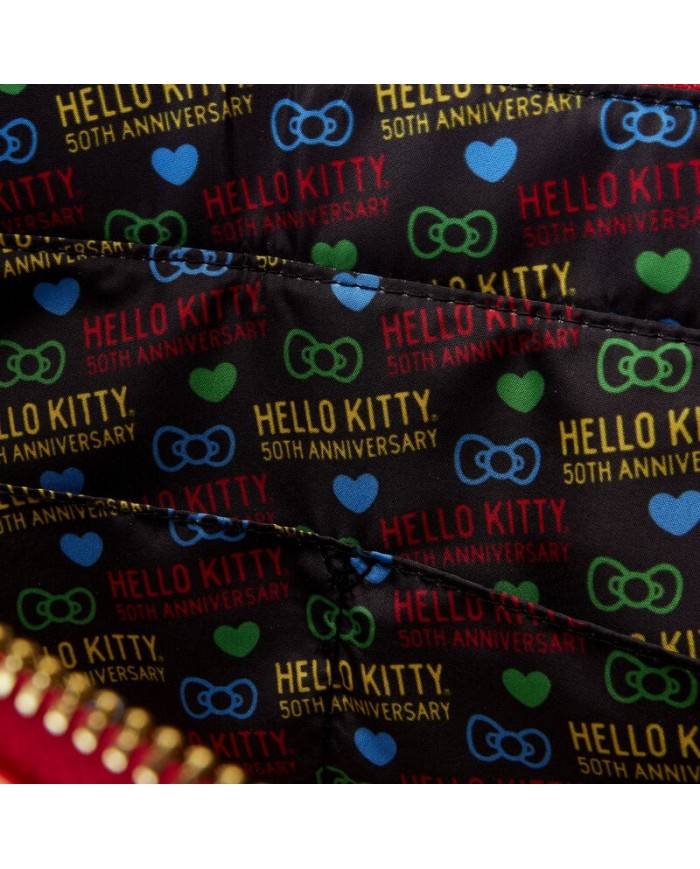 Tote Bag Loungefly - Sanrio Hello Kitty 50ème Anniversaire Metallic with Coin Bag