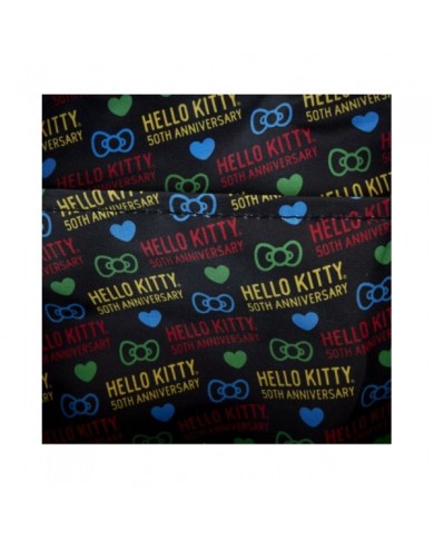 Sac à dos Loungefly - Sanrio Hello Kitty 50ème Anniversaire All-Over Print Nylon Square